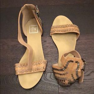 Dolce vita embellished ankle strap sandals